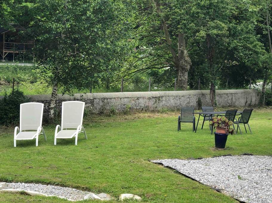 Apartamento Au Bord Du Gave Laruns Exterior foto